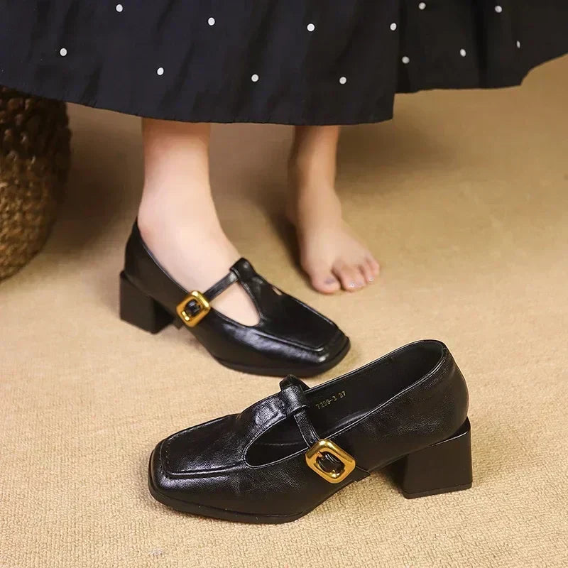 Van Elst Mode®| Franse Geïnspireerde Mary Janes