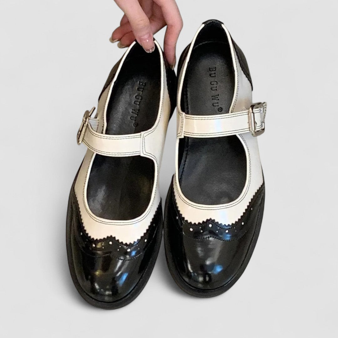 Van Elst Mode®| Tijdloze Mary Jane Schoenen