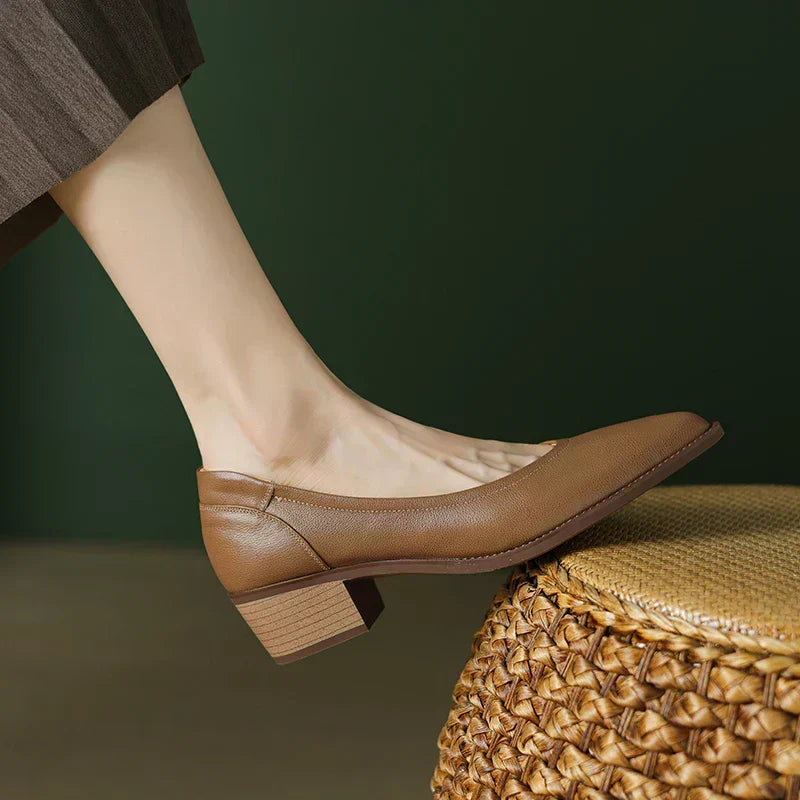 Van Elst Mode®| Elegante Mid-Hak Schoenen