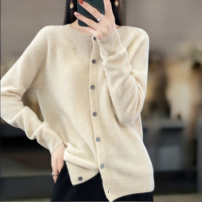 Van Berge Mode® | Elegante Knoopjes Cardigan