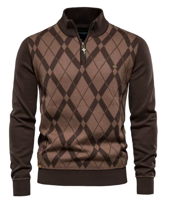Van Berge Mode©¶© | Half-Zip Herentrui