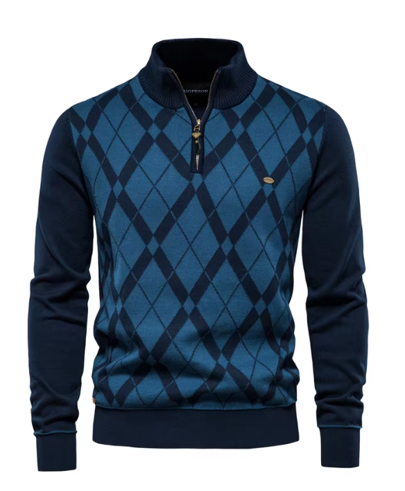 Van Berge Mode¶© | Half-Zip Herentrui