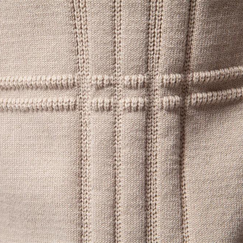Van Berge Mode® | Katoenen Herentrui Met Streepdesign