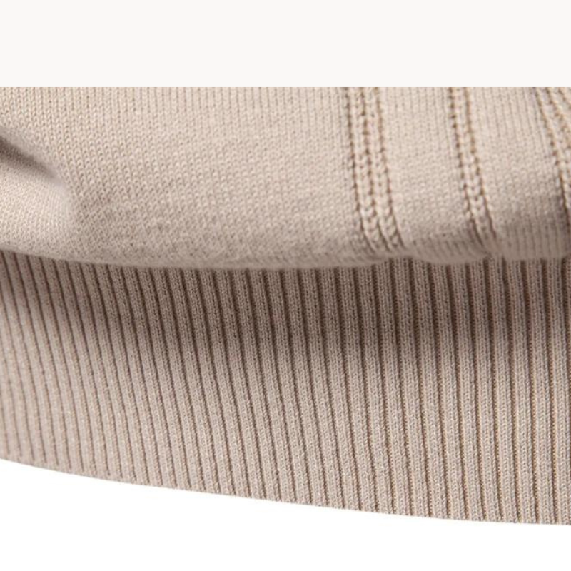 Van Berge Mode® | Katoenen Herentrui Met Streepdesign