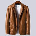Van Elst Mode¶© | comfortabele kunstlederen heren blazer