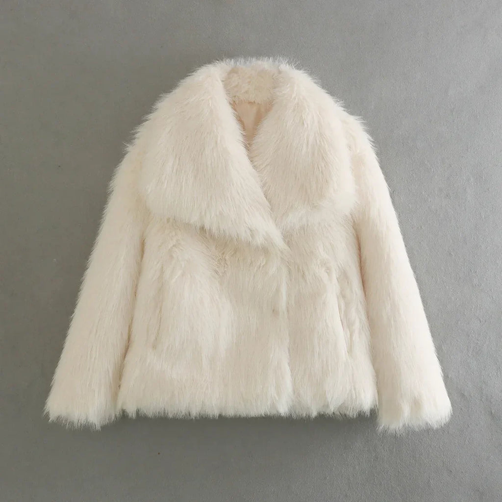 Van Berge Mode® | Stijlvolle Cropped Bontjas