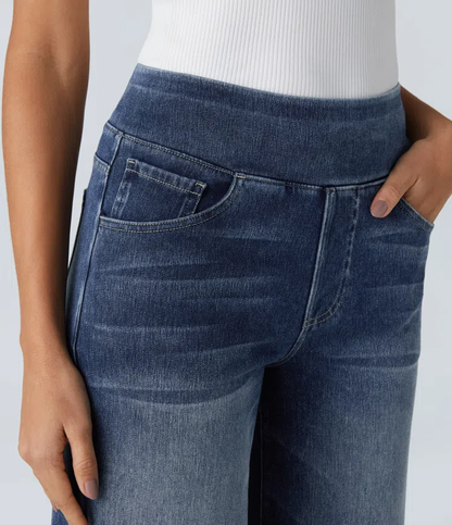 Van Berge Mode© | Comfortabele jeans met hoge taille