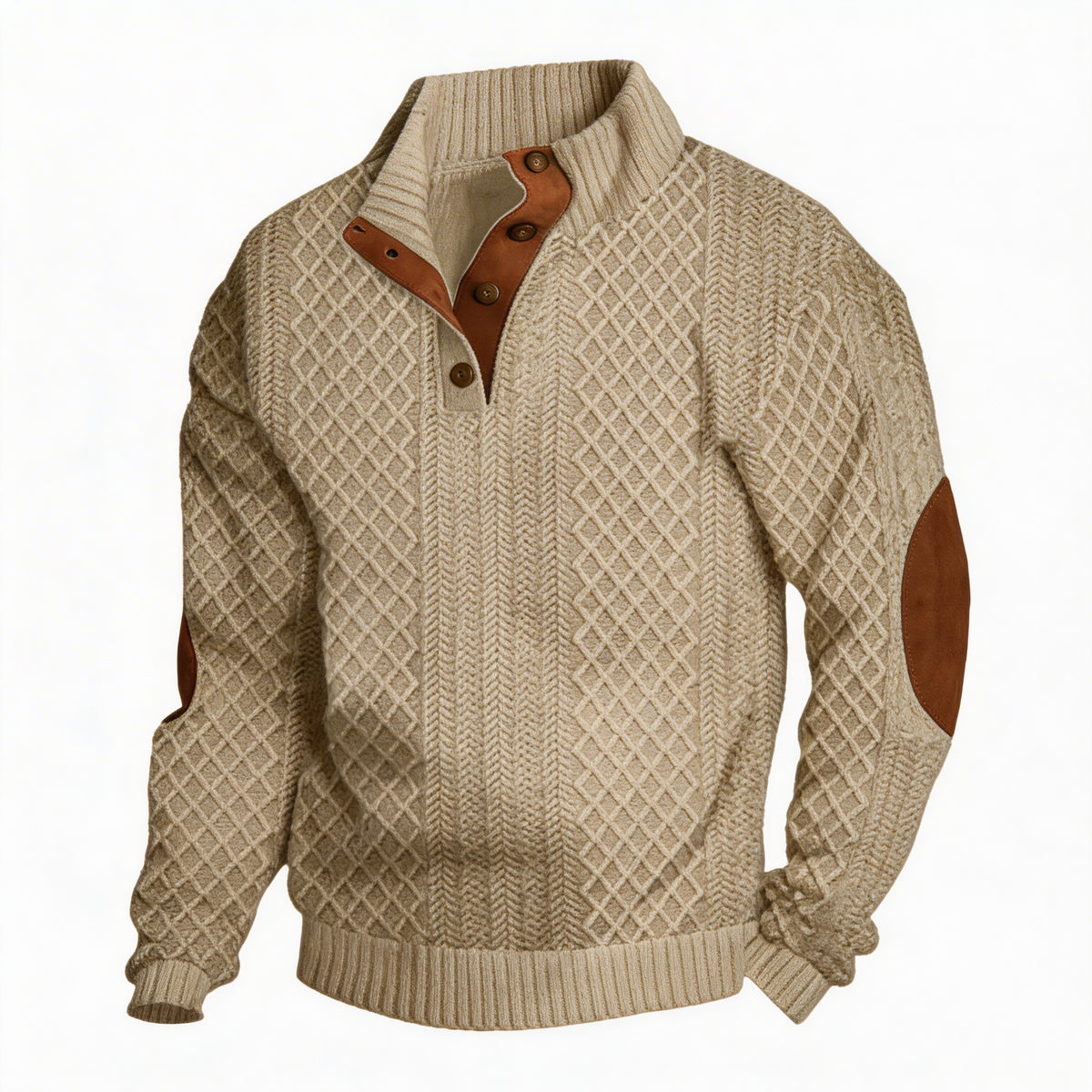 Laluna® | Klassieke Hoge Kraag Pullover
