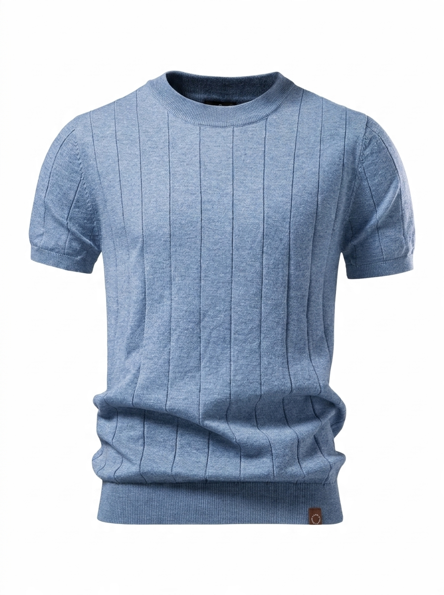 Laluna® | Luxe Geribde T-Shirt