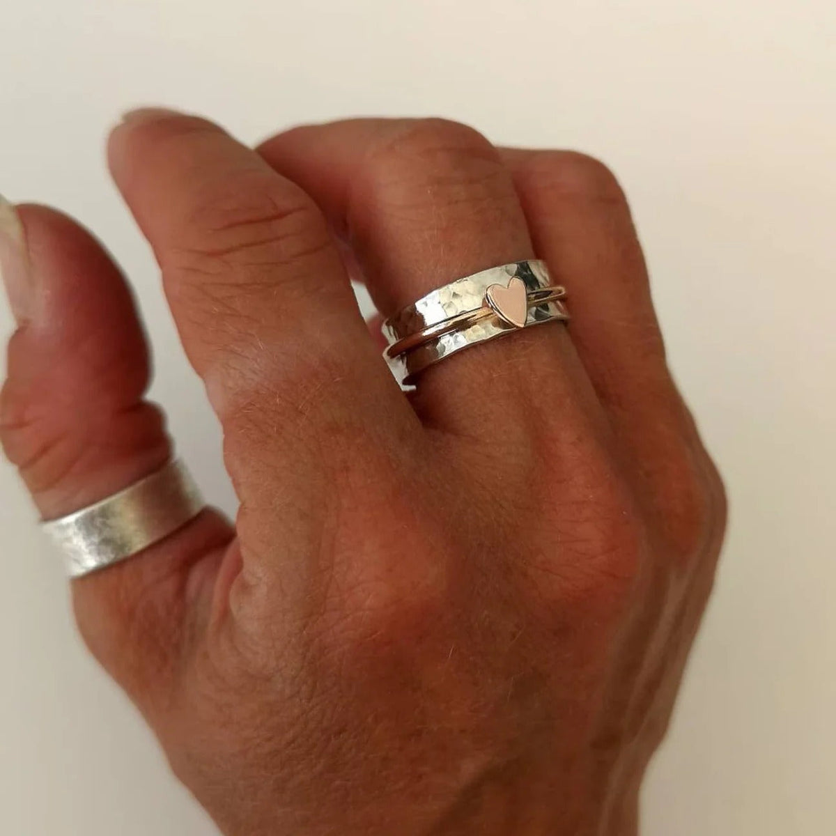 Van Berge Mode© | Laluna® | Zilveren Ring met Hartje
