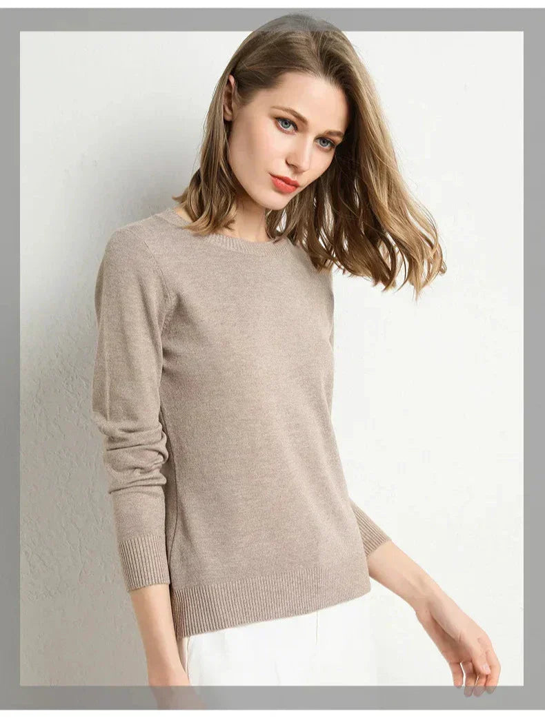 Van Berge Mode® | Essentiële Wollen Trui